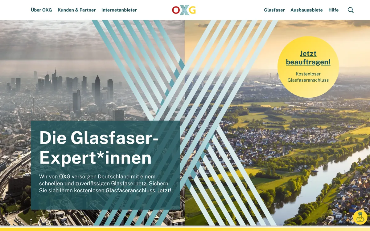 Screenshot: OXG Glasfaser GmbH