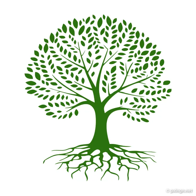 Vorher: Logo-Redesign: organische Frau-Baum-Komposition für Gesundheitspraxis